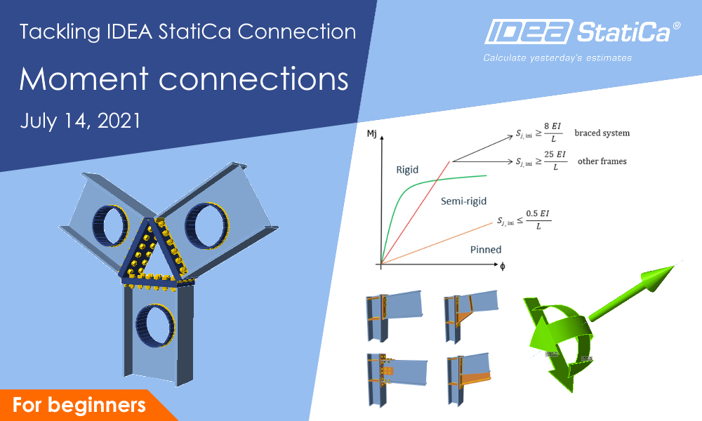 Tackling IDEA StatiCa Connection Moment connections IDEA StatiCa